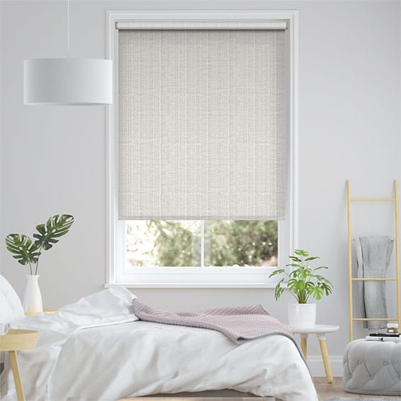 Choices Chenille Chic Platinum Roller Blind