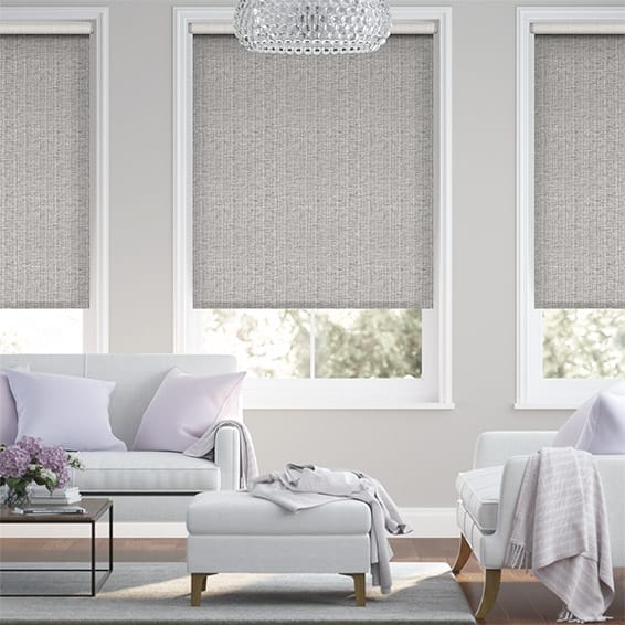 Choices Chenille Chic Zinc Roller Blind