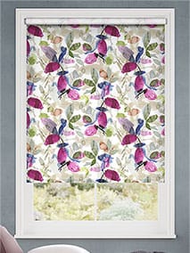 Choices Hadley Linen Blooming Violet Roller Blind thumbnail image