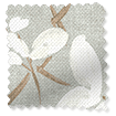 Madelyn Linen Natural Grey Roman Blind sample image