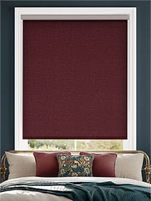 Choices Paleo Linen Ruby Red Roller Blind thumbnail image