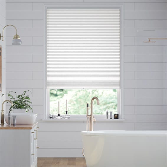 Click2Fit Thermal DuoShade Cordless Quartz Pleated Blind
