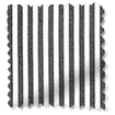 Devon Stripe Charcoal Roman Blind sample image