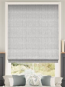 Electric Cotswold Soft Grey Roman Blind thumbnail image