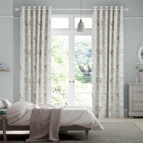 Cranes In Flight Stone Curtains Curtains