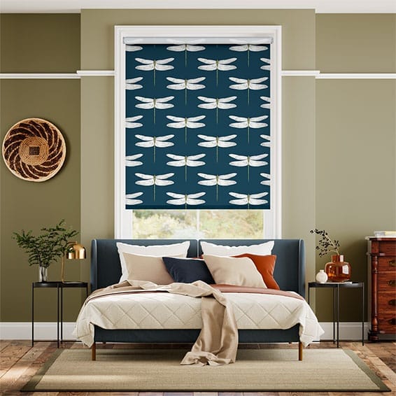 Demoiselle Ink Roller Blind