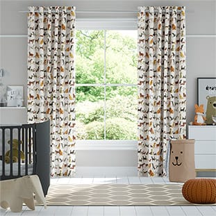 Dogs Multi Curtains Curtains thumbnail image