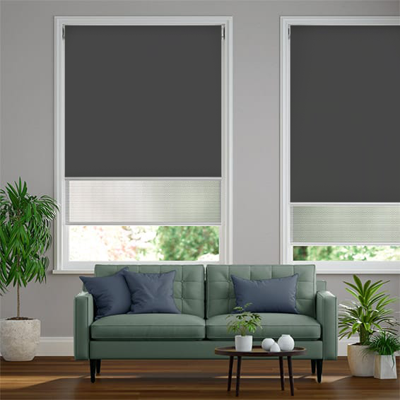 Double Roller Eclipse Iron Blind
