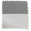 Double Roller Luna Ash Grey Double Roller Blind swatch image
