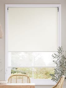 Double Roller Luna Frosty White Double Roller Blind thumbnail image