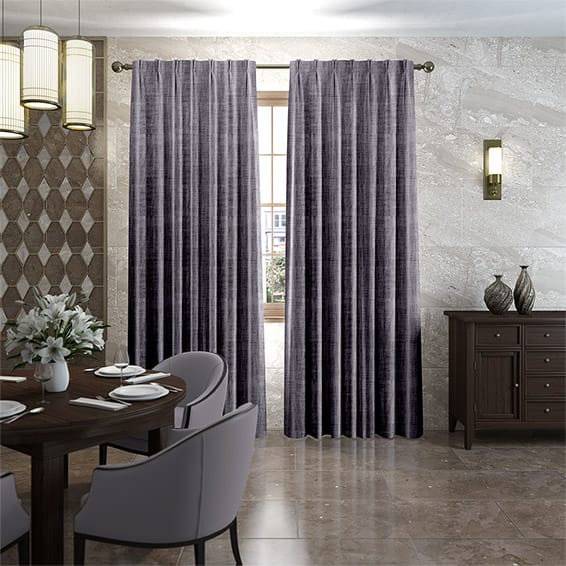 DuJour Velvet Lilac Curtains