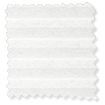DuoLight Cordless Arctic White  Pleated Blind sample image