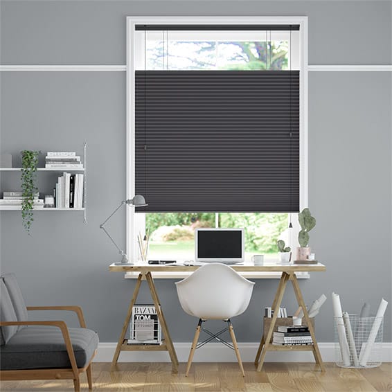DuoShade Anthracite  Top Down/Bottom Up Pleated Blind