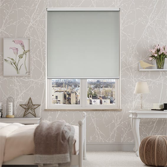 Electric Eclipse Dove Grey Roller Blind