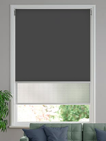 Twist2Fit Double Roller Eclipse Iron Double Roller Blind thumbnail image
