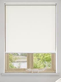 Electric Express Sofia Blockout Vanilla Roller Blind thumbnail image