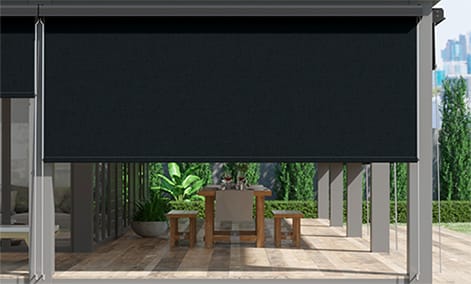 Electric Shade IT Flint Outdoor Window Blind thumbnail image