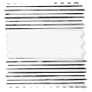 Enjoy Luxe Pinstripe Zebra Roller Blind slat image