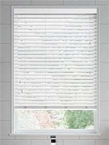 Express Pure White Wooden Blind thumbnail image