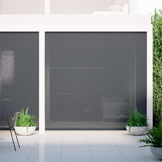 Express Shade IT Charcoal Outdoor Roller Blind