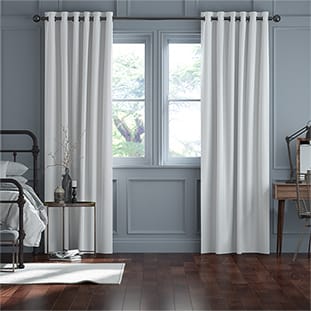 Felicity True White Curtains Curtains thumbnail image