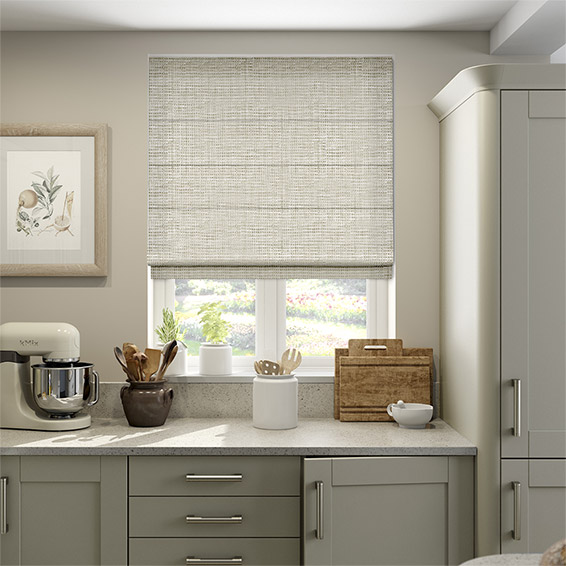 Fustian Bisque Roman Blind