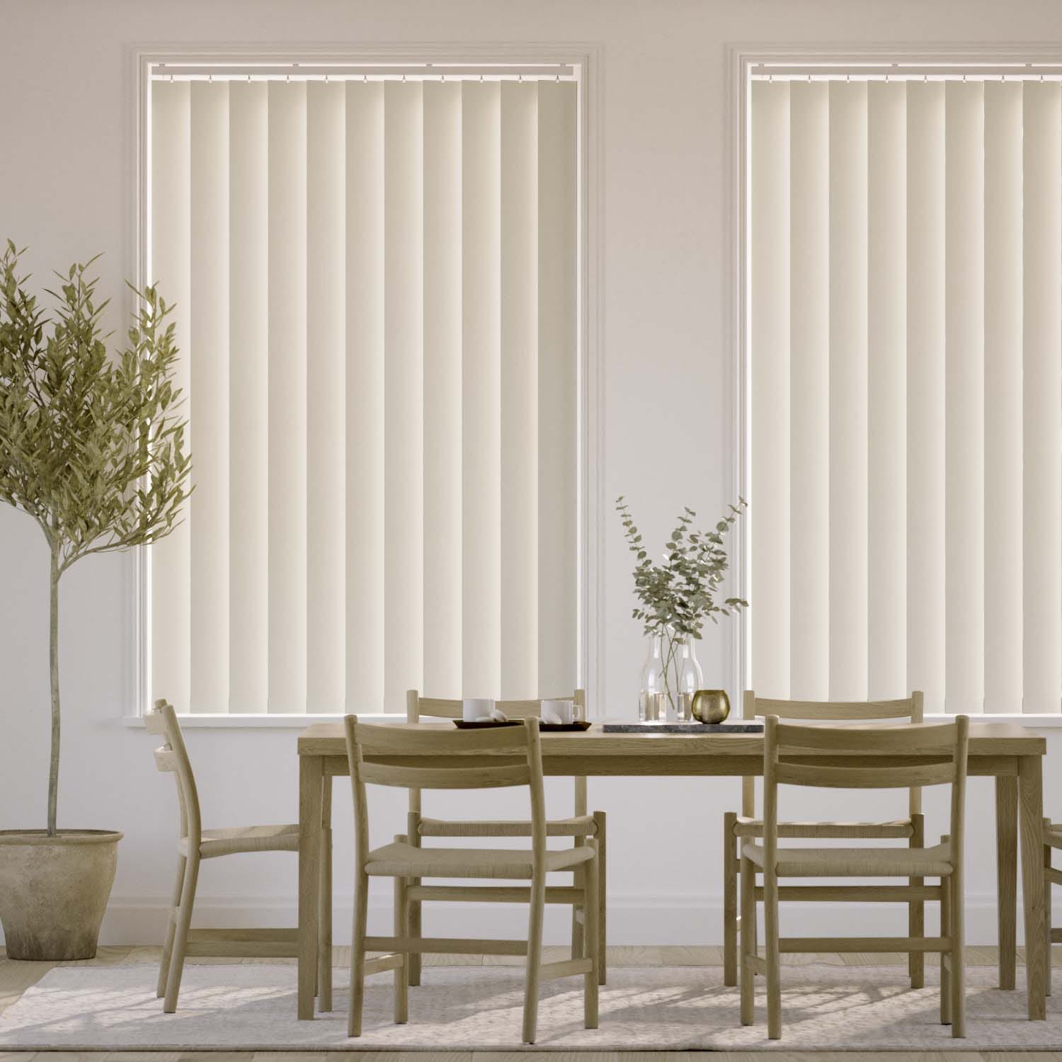 Galaxy Blockout Biscuit Vertical Blind