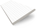 Glacier White PVC Timber Style Venetian Blind - 50mm Slat sample image