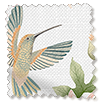 Hummingbird Vintage Pink Curtains swatch image