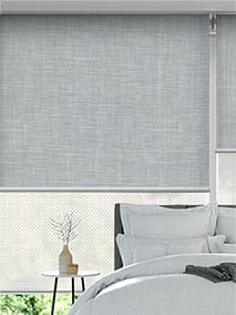 Double Roller Isaia Silver Double Roller Blind thumbnail image