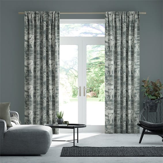 Kinabalu Charcoal Curtains