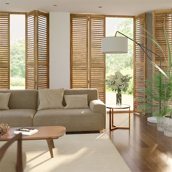 Kinglake Hickory Shutter Blinds  