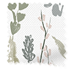 Leilani Morning Mist Curtains swatch image
