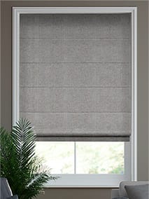 Luxe Chenille Silver Roman Blind thumbnail image