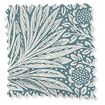 William Morris Marigold Steel Blue Roller Blind sample image