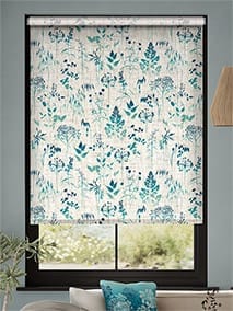 Meadow Teal Roller Blind thumbnail image