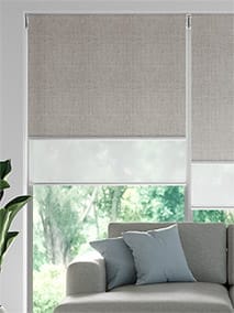 Twist2Fit Double Roller Moda Ash Grey Double Roller Blind thumbnail image