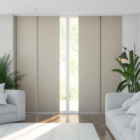 Moda Blockout Stone Grey Panel Blind