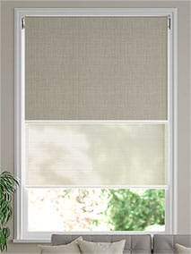 Double Roller Moda Stone Grey Double Roller Blind thumbnail image