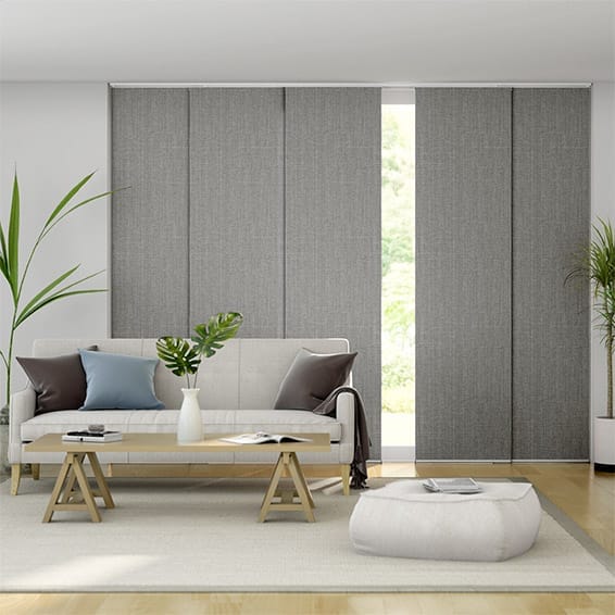 Moda Blockout Storm Grey Panel Blind