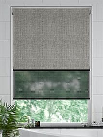 Double Roller Moda Storm Grey Double Roller Blind thumbnail image