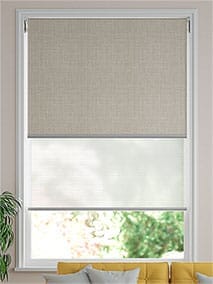 Twist2Fit Double Roller Moda Warm Grey Double Roller Blind thumbnail image