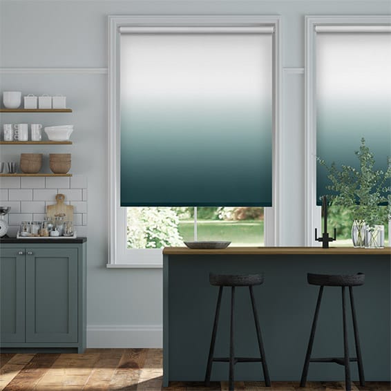 Ombre Ocean  Roller Blind