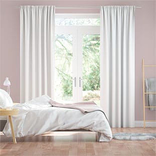 Penrith Bright White Curtains thumbnail image