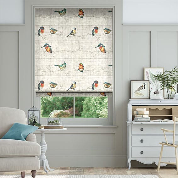 Persico Coral Roman Blind