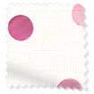 Polka Dot Pink Roman Blind sample image