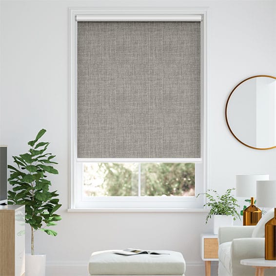 Electric Moda Storm Grey Roller Blind