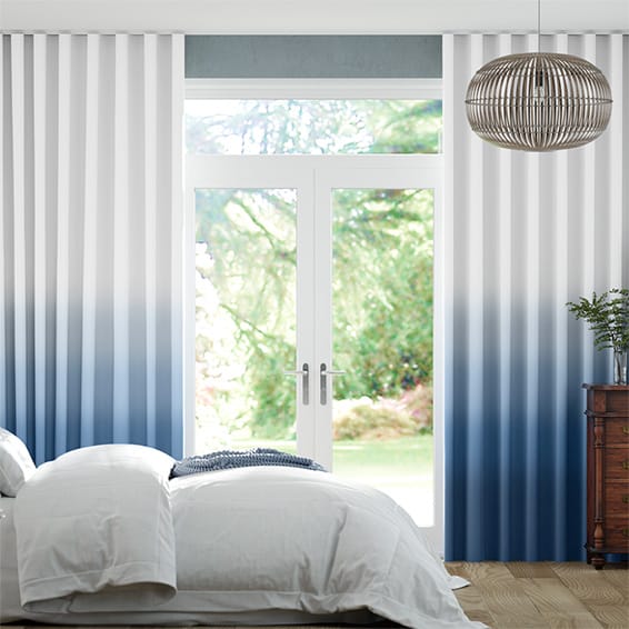S-Fold Ombre Midnight Curtains