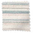 S-Fold Scandinavia Stripe Aqua Curtains sample image