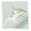 Sea Aves Soft Teal Roman Blind sample image